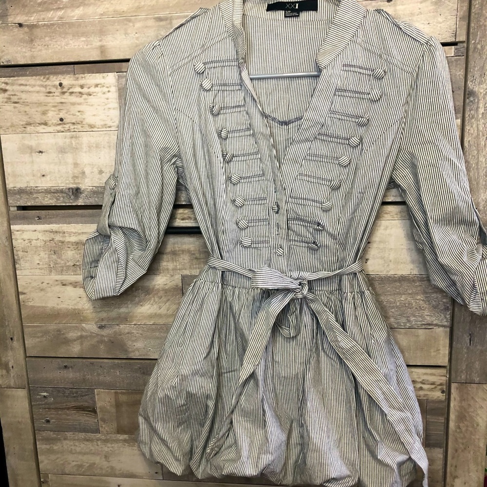Peplum military top